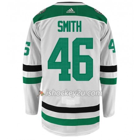 Mænd NHL Dallas Stars Trøje GEMEL SMITH 46 Adidas Hvid Authentic